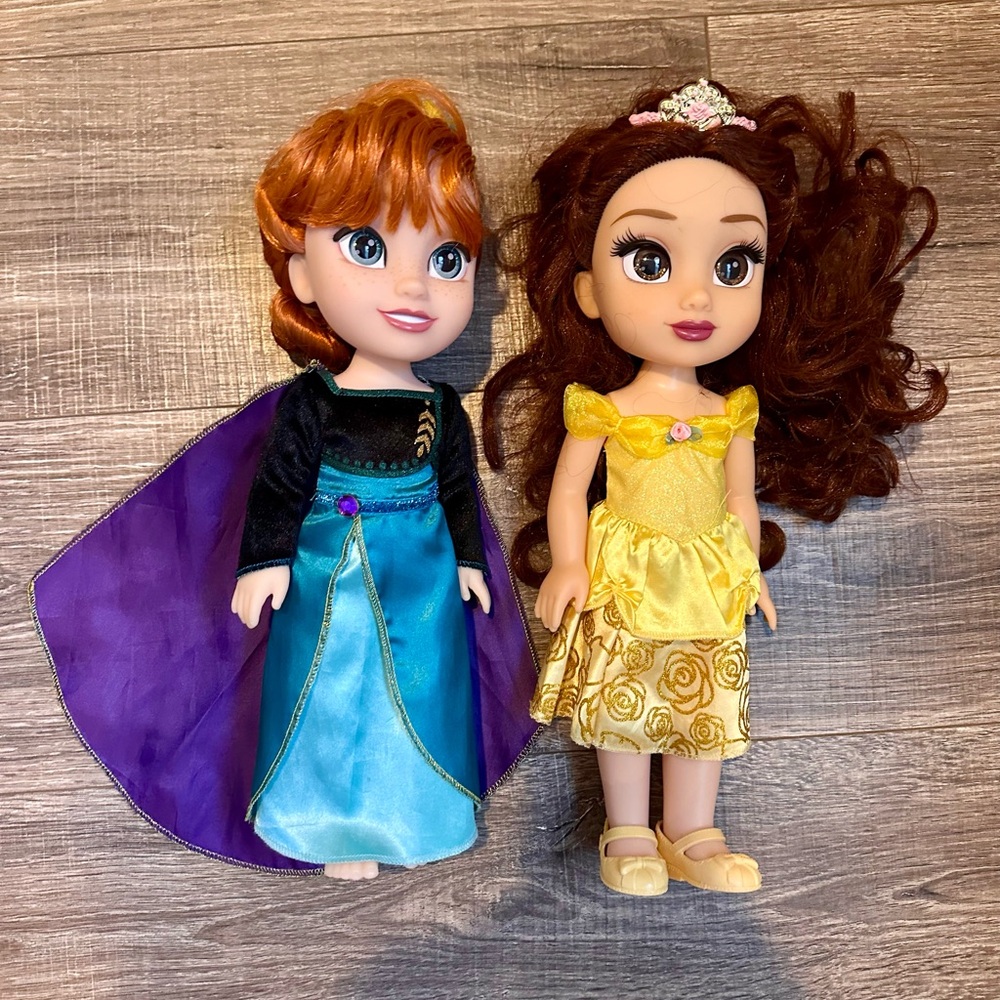 Princess Doll Set- Disney Frozen Anna and Bell